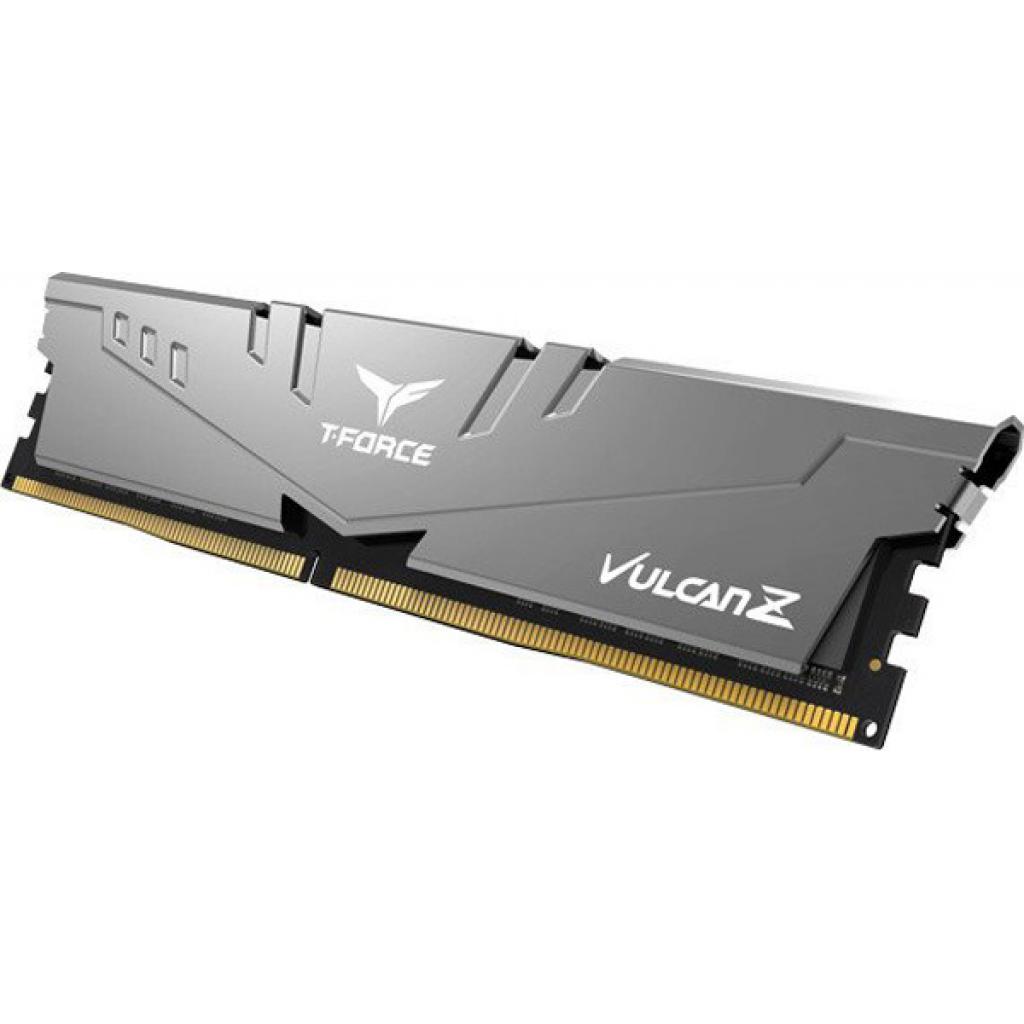 Модуль пам'яті для комп'ютера DDR4 8GB 2666 MHz T-Force Vulcan Z Gray Team (TLZGD48G2666HC18H01) - зображення 4