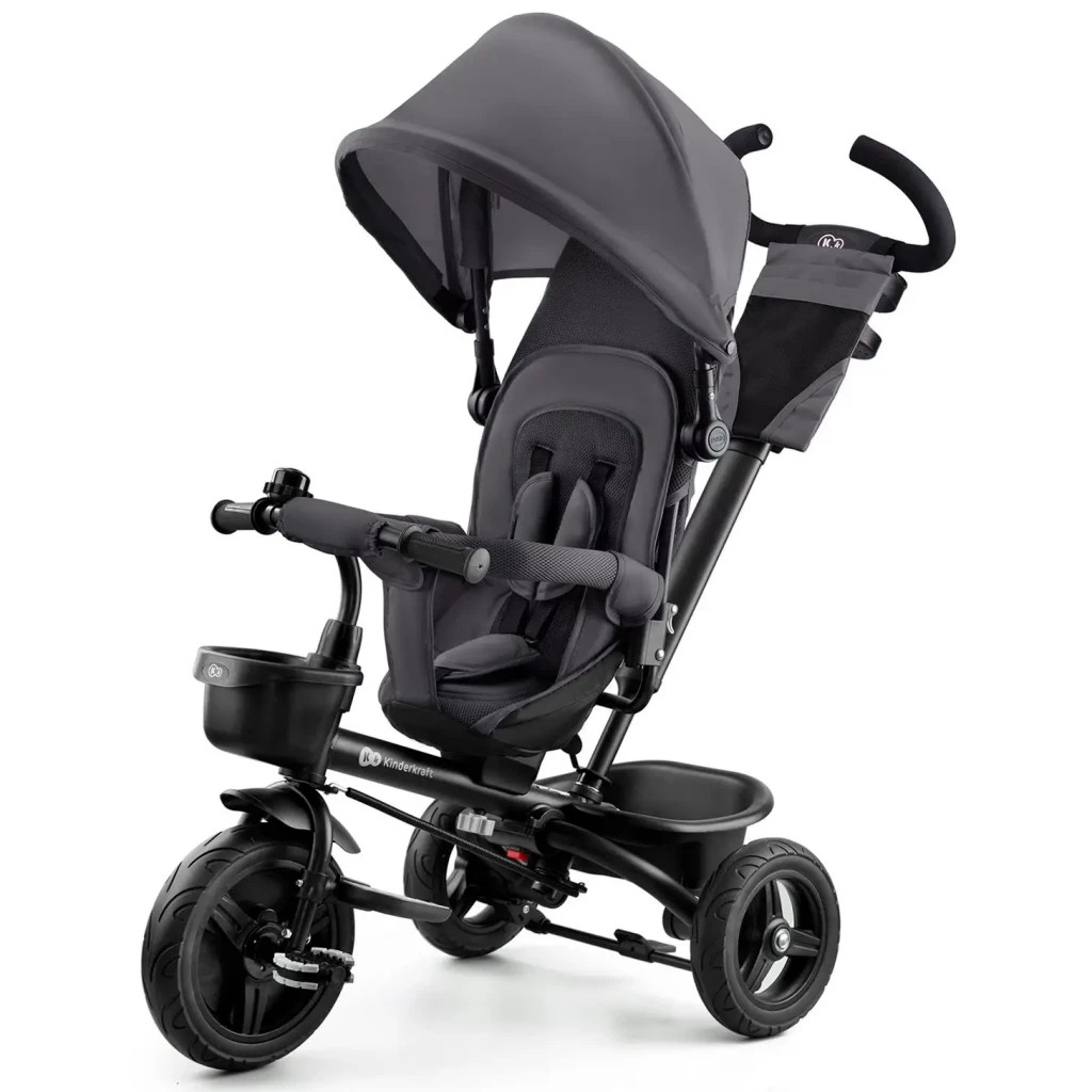 Дитячий велосипед Kinderkraft Aveo Malachite Gray (KRAVEO00GRY0000) (5902533922338) - зображення 1