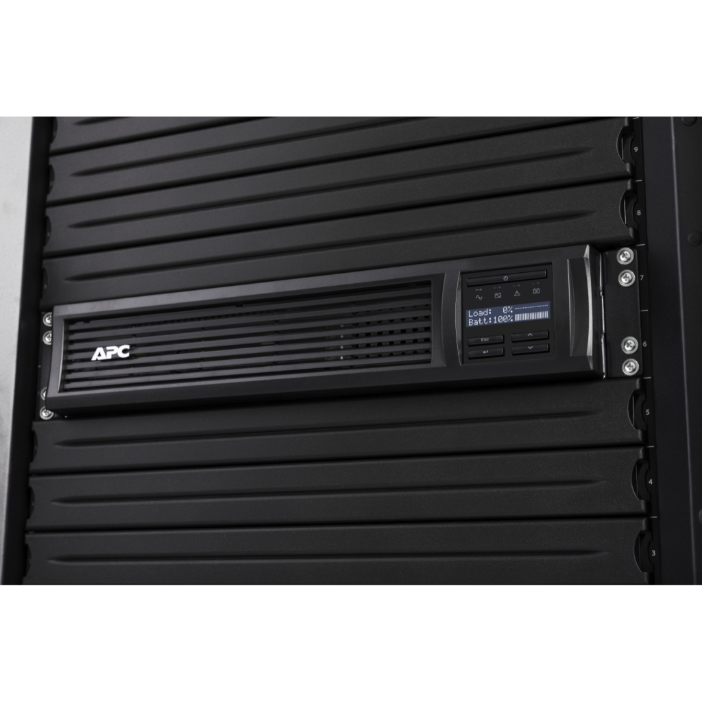 Пристрій безперебійного живлення APC Smart-UPS 1000VA RM 2U (SMT1000RMI2UC) - зображення 4