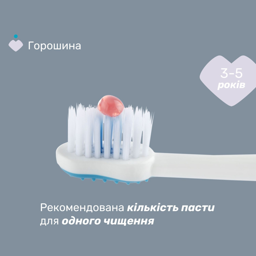 Дитяча зубна щітка Chicco на присосці, 3-6 років блакитна (8058664174737) (12083.11) - зображення 4