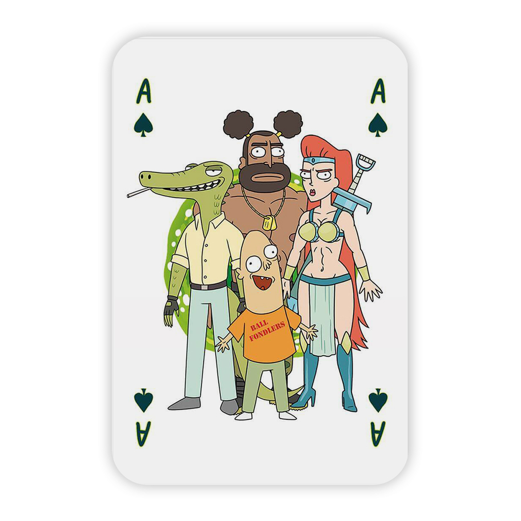 Гральні карти Winning Moves Waddingtons Rick & Morty (WM00039-EN1-12) - зображення 2