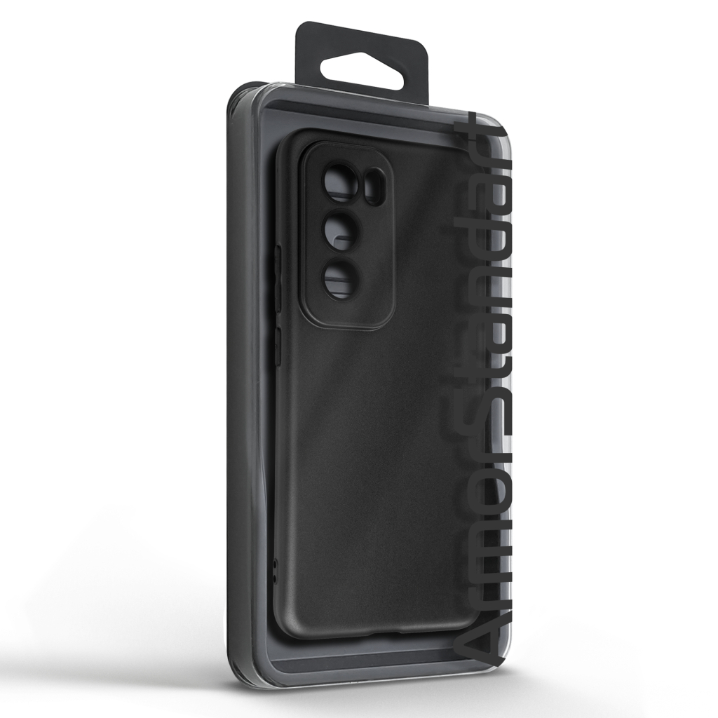 Чохол до мобільного телефона Armorstandart Matte Slim Fit OPPO Reno12 Camera cover Black (ARM77971) - зображення 5