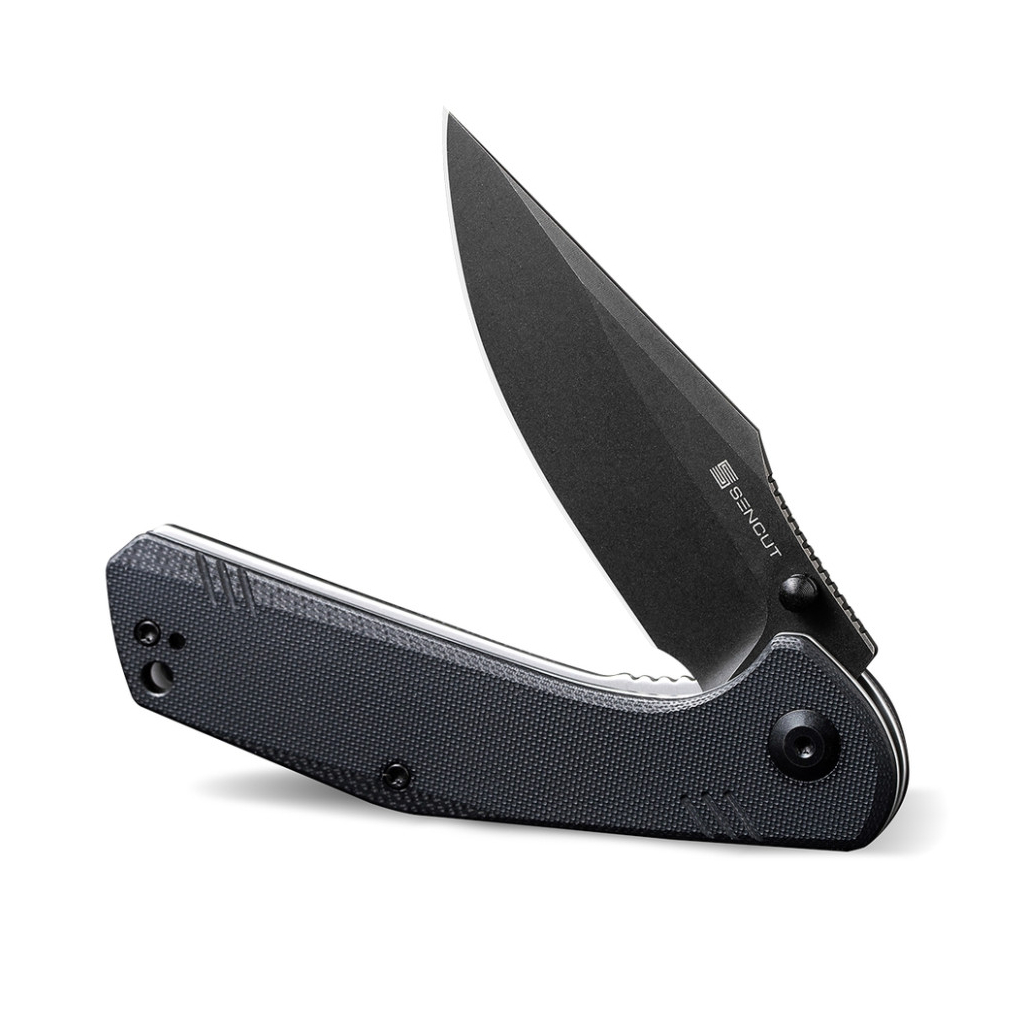Ніж Sencut Actium Blackwash Black G10 (SA02C) - зображення 4