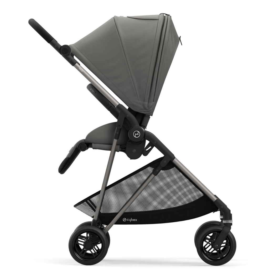 Коляска Cybex Talos S Lux SLV Deep Black (з бампером) (520001489) - зображення 4