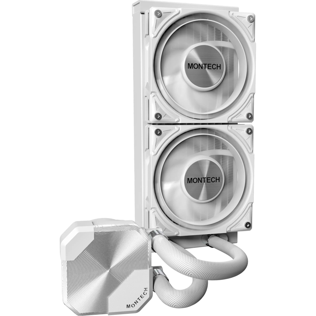Кулер до процесора MONTECH HYPER FLOW SILENT 240 (W) - зображення 4