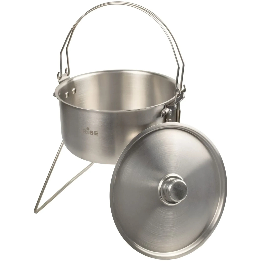Котел туристичний Tribe Fire Pot 5,4 л сталевий (T-FH-0006-metal) - изображение 2