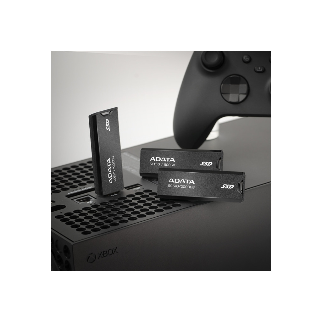 Накопичувач SSD USB 3.2 1TB SD610 ADATA (SC610-1000G-CBK/RD) - изображение 10