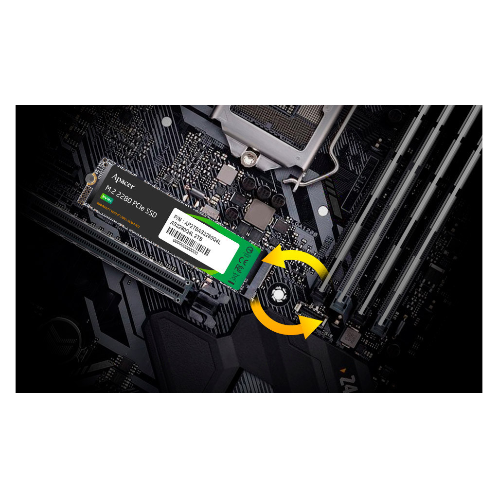 Накопичувач SSD M.2 2280 1TB Apacer (AP1TBAS2280Q4X-1) - зображення 6