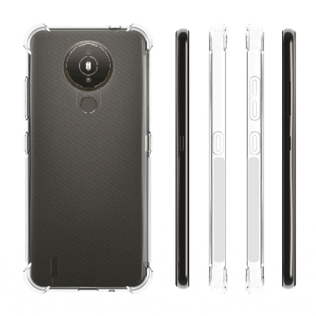Чохол до мобільного телефона BeCover Anti-Shock Nokia 1.4 Clear (706965) - зображення 2