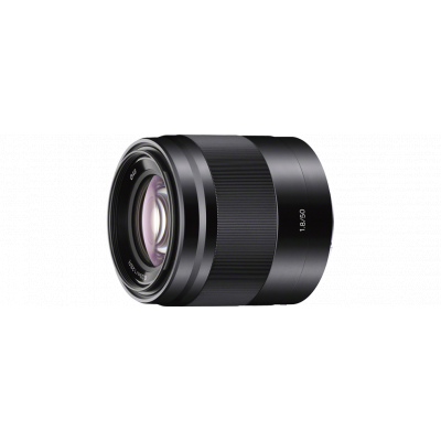 Об'єктив Sony 50mm f/1.8 Black for NEX (SEL50F18B.AE) - зображення 1