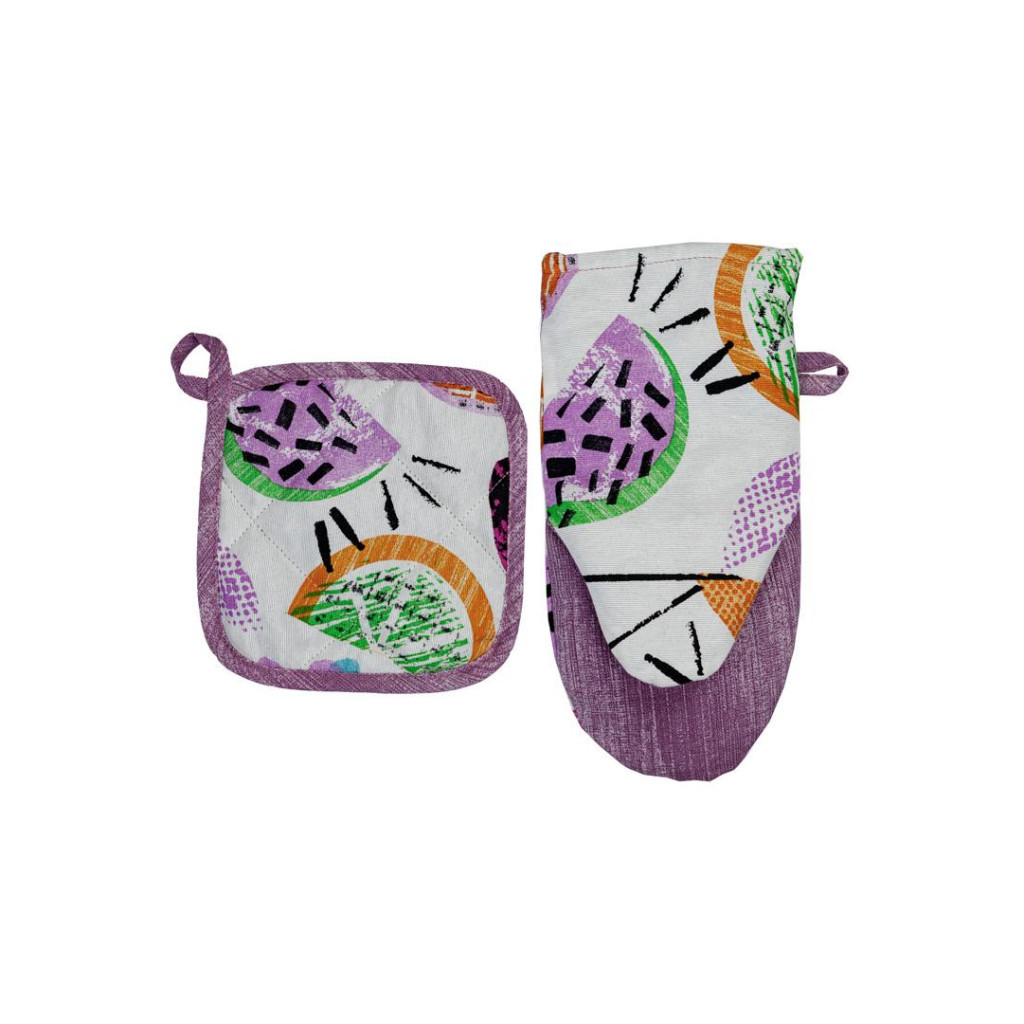 Кухонна прихватка Прованс Violet cherries 20x20 см (032948) - зображення 2