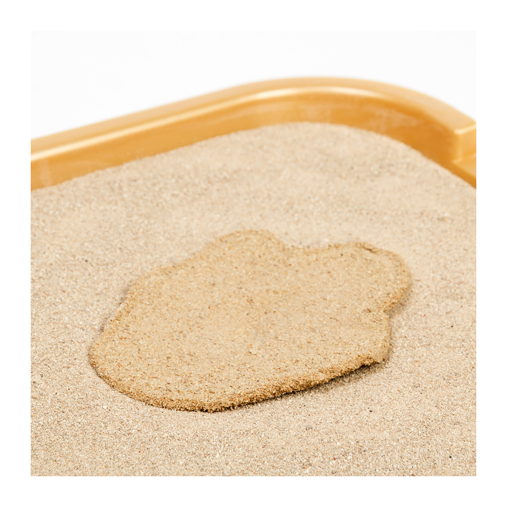 Наповнювач для туалету Тигра бентонітовий 5 кг (дрібна гранула 0.1-1 мм) (5204) - изображение 2