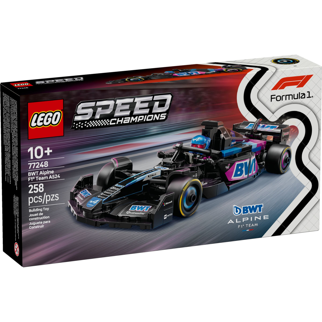 Конструктор LEGO Speed Champions Автомобіль для перегонів BWT Alpine F1® Team A524 (77248) - зображення 1