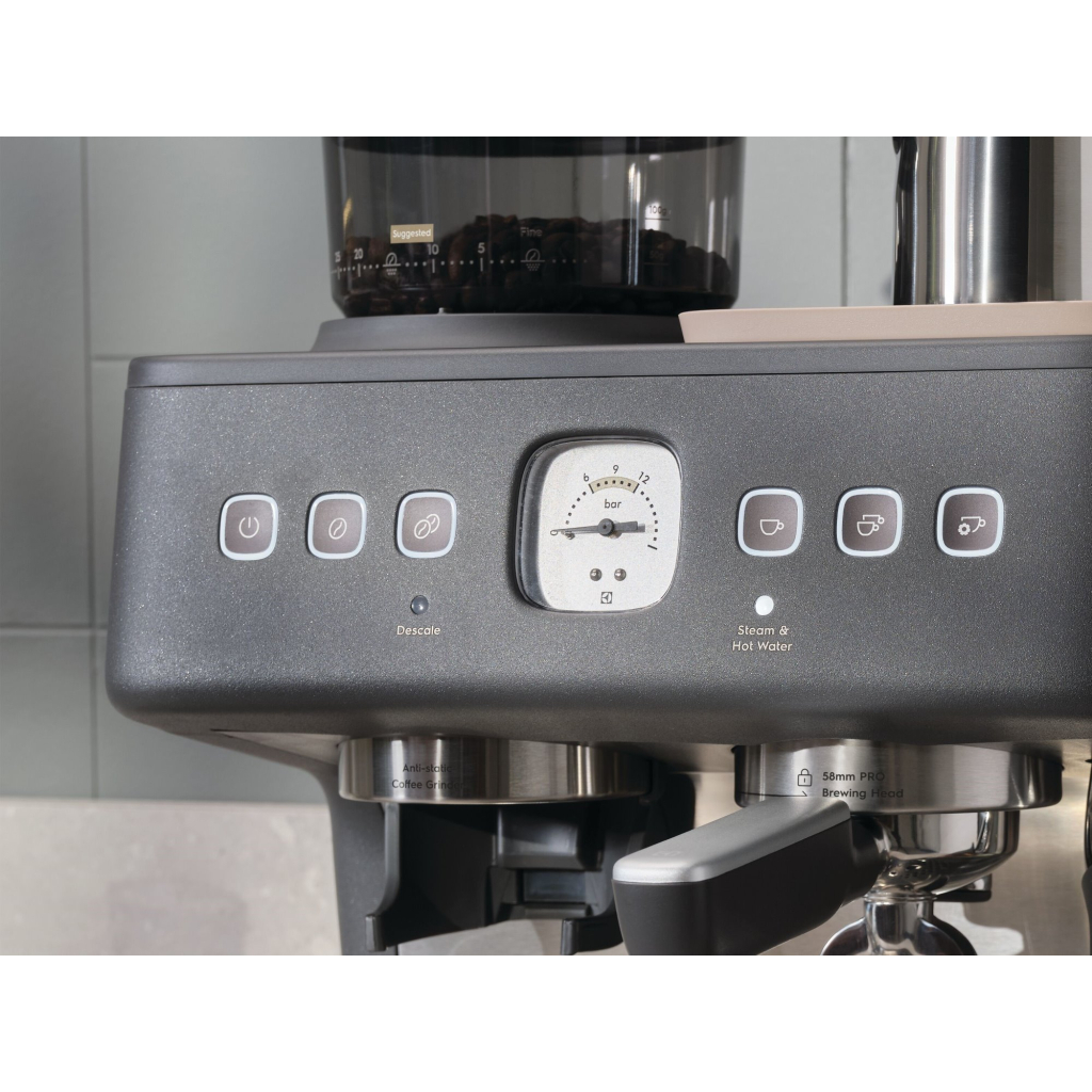 Ріжкова кавоварка еспресо Electrolux E8EC1-8BP - зображення 6