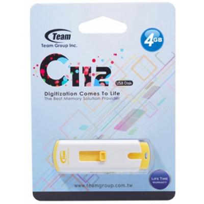 USB флеш накопичувач Team 4GB C112 USB 2.0 (TC1124GY01) - зображення 3