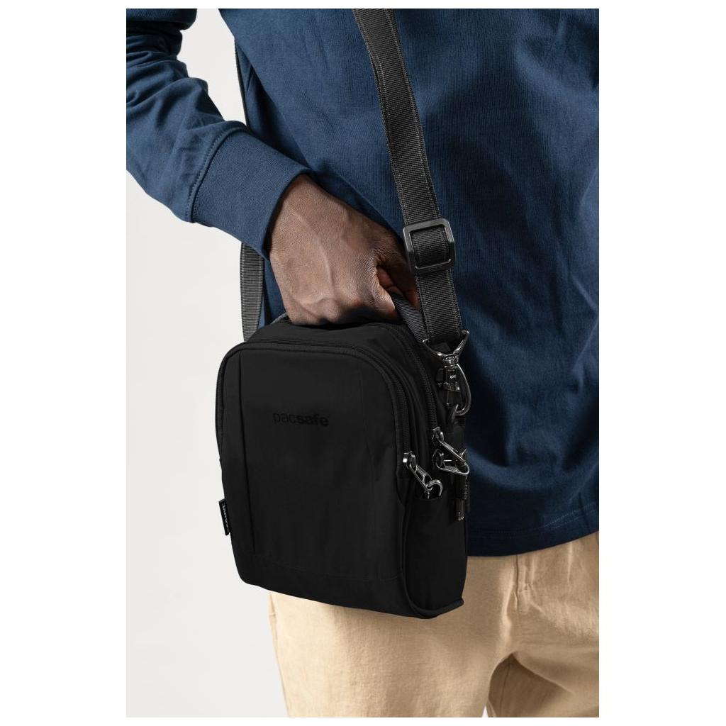 Сумка Pacsafe LS100 Crossbody Чорна (40131138) - зображення 9