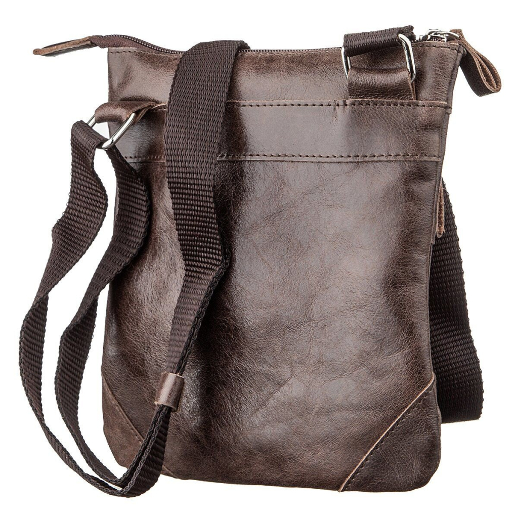 Сумка Shvigel З натуральної шкіри Коричнева (11136) - зображення 2