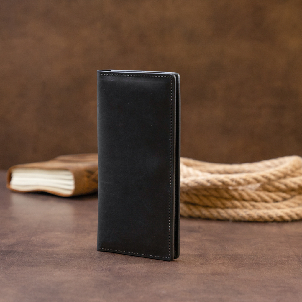 Гаманець Grande Pelle На магнітній кнопці Чорний (11313) - зображення 9