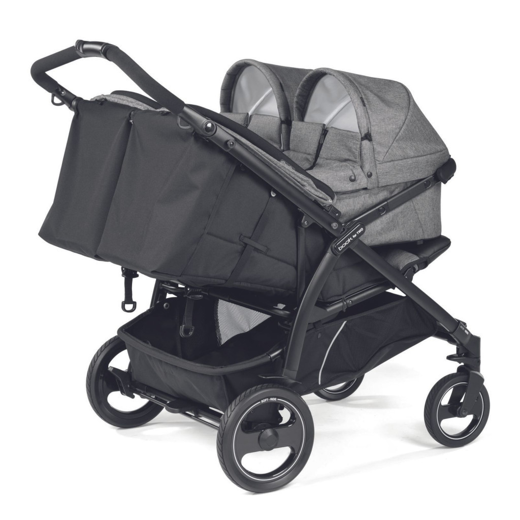 Коляска Peg-Perego Book for Two Quarz (сіра) (IP05280000GL53) - зображення 6