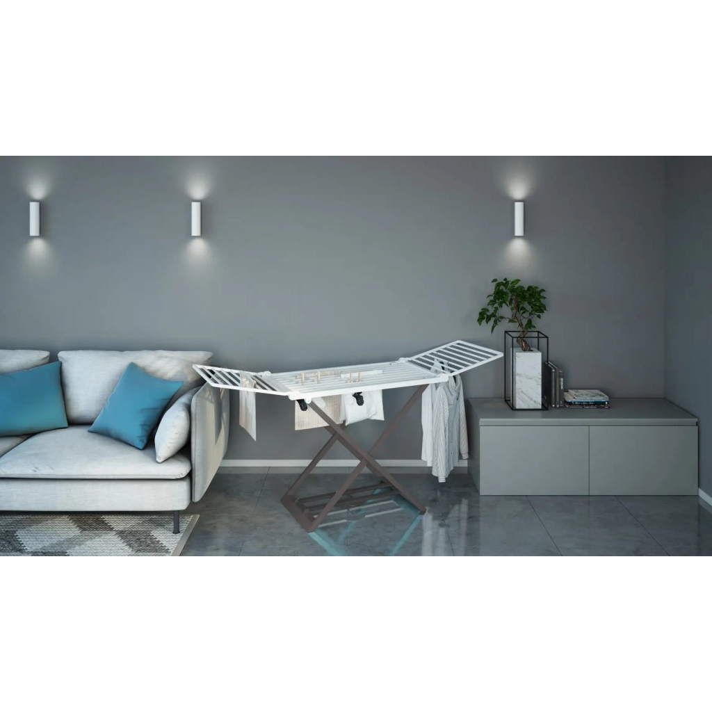 Сушарка для білизни Colombo Marino White/Grey Підлогова 20 м (ST987B) (930502) - зображення 3