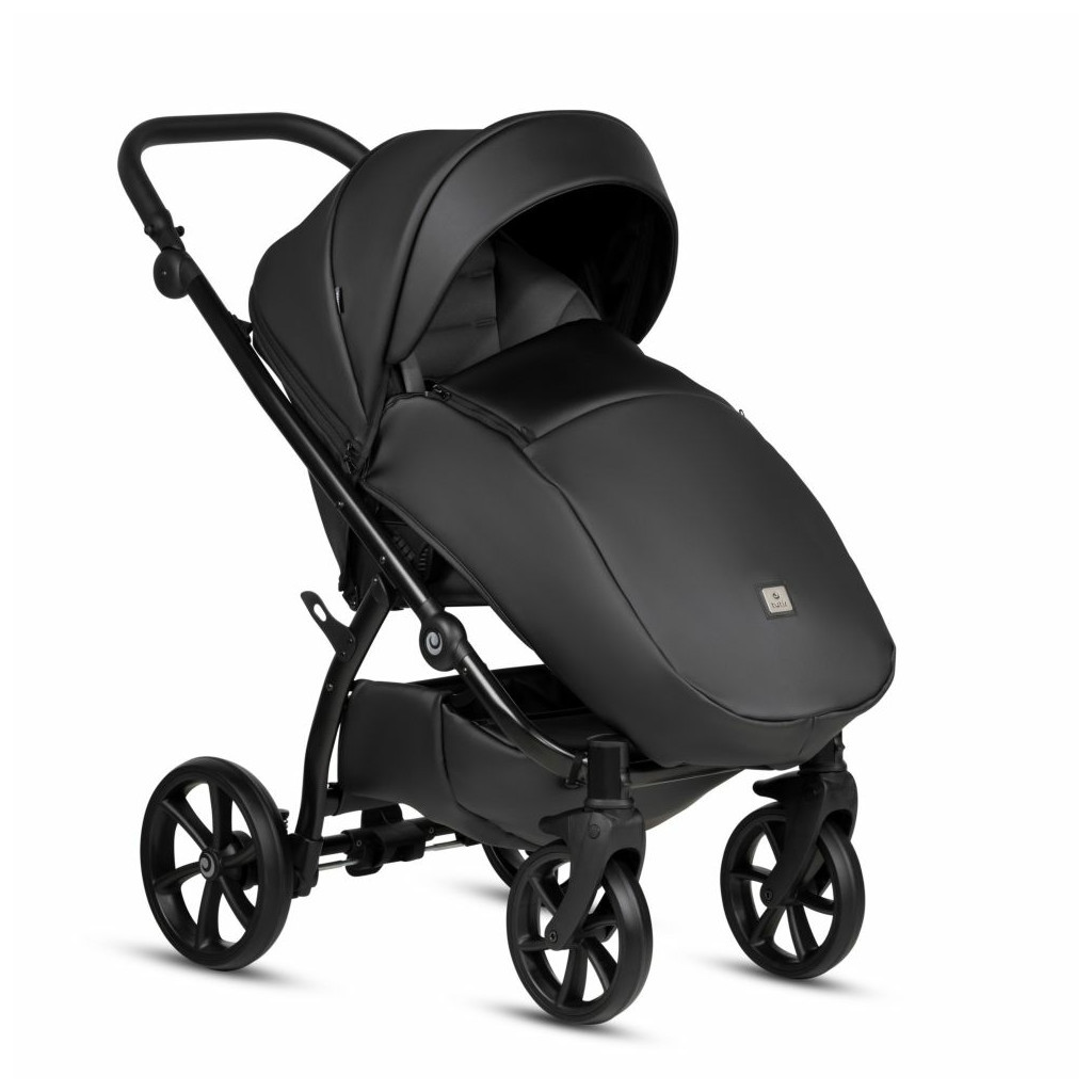 Коляска TUTIS 2 в 1 Uno5+ Leather collection Jet Black (1402699) - зображення 4