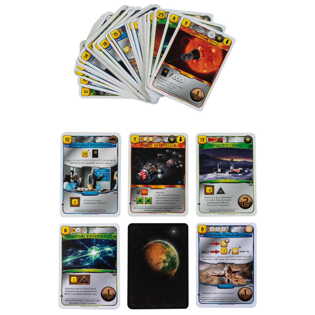 Настільна гра Kilogames Тераформування Марса: Колонії (Terraforming Mars: Colonies) (укр.) (11980) - зображення 4