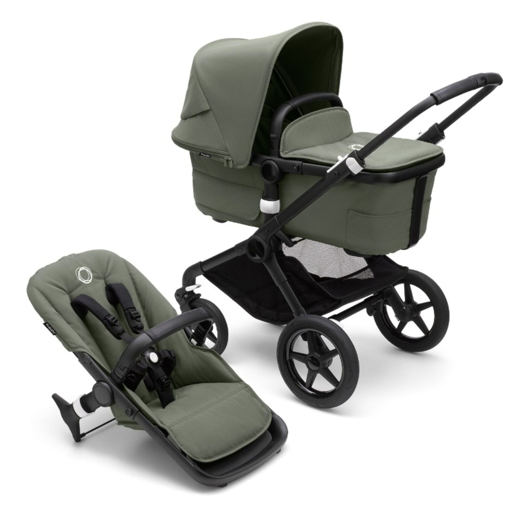Коляска Bugaboo 2 в 1 Fox 3 Black/Forest Green (2306010005) - зображення 1