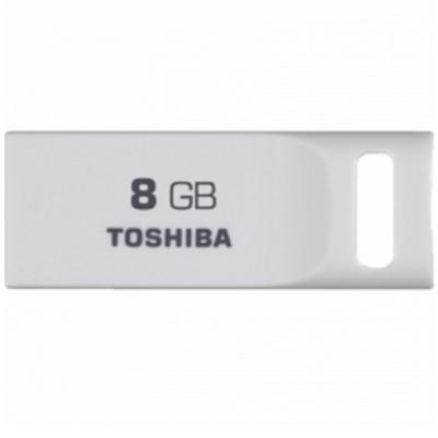 USB флеш накопичувач Toshiba 8GB SURUGA White USB 2.0 (THNU08SIPWHITE(BL5) - зображення 1