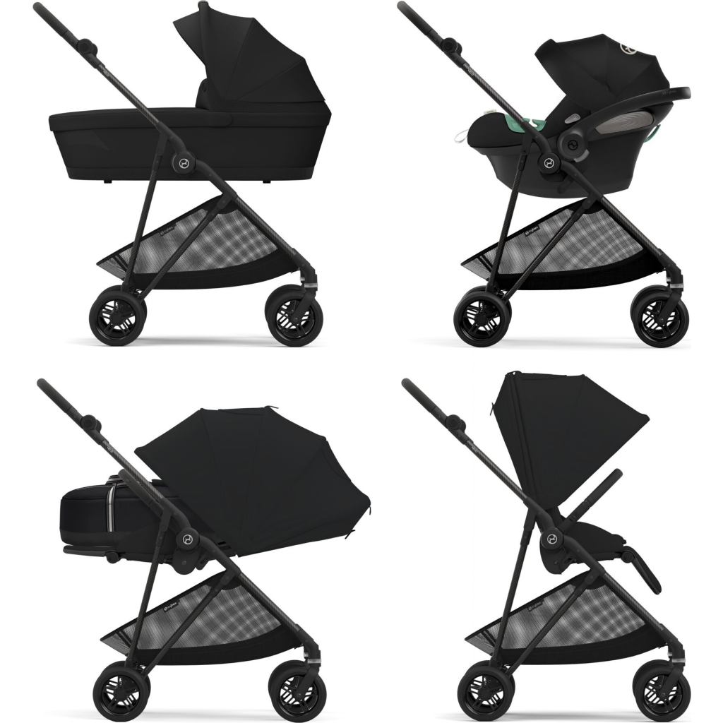 Коляска Cybex Melio Carbon Magic Black (524000013) - зображення 9