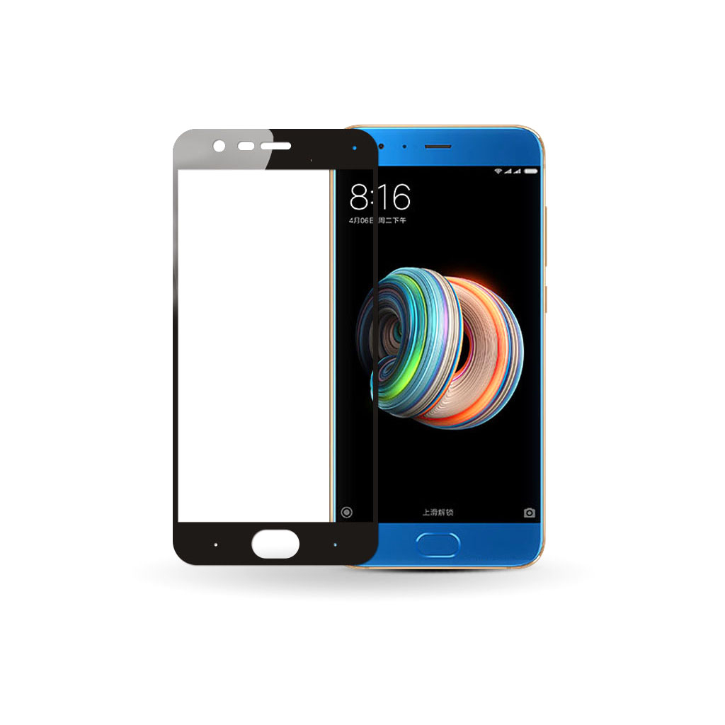 Скло захисне PowerPlant Full screen Xiaomi Mi Note 3, Black (GL605613) - зображення 1