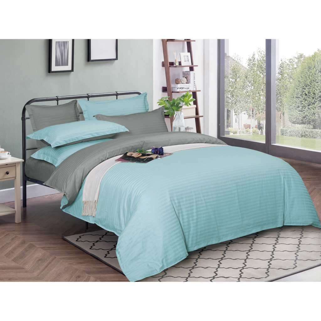 Постільна білизна MirSon Satin Stripe 30-0013 + 30-0010 Windly 110х140 Дитяча (2200005246832) - зображення 1