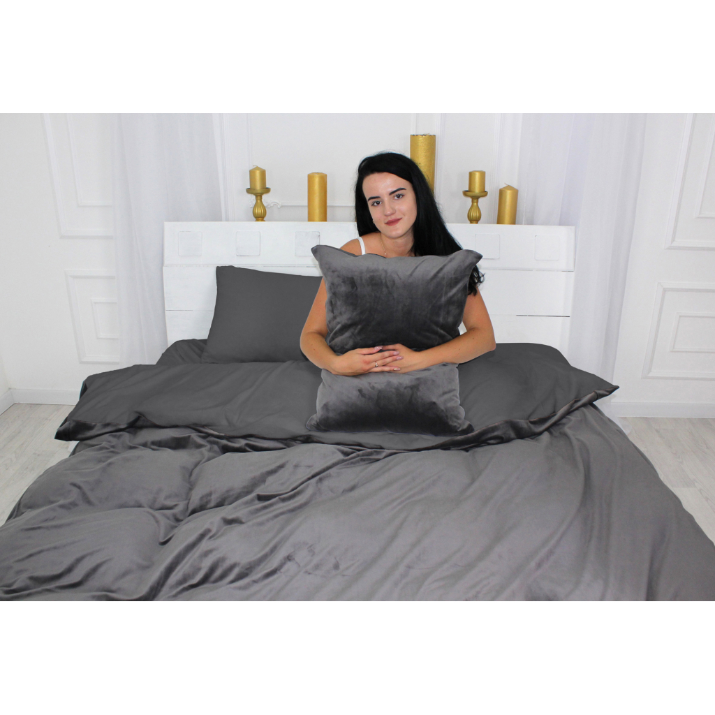 Постільна білизна MirSon Велюр Winter Delicate 28-0100 Pece 160х220 (2200004048413) - зображення 2