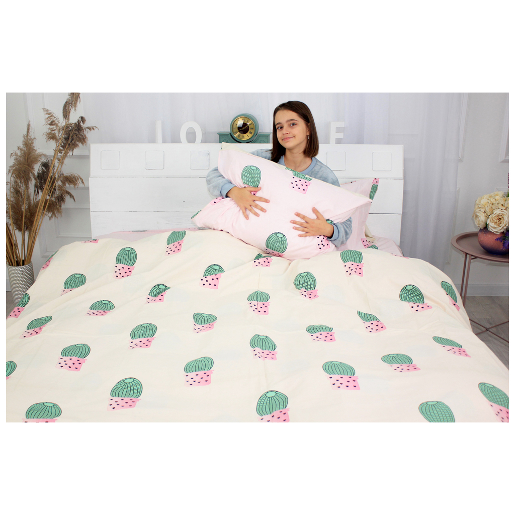 Постільна білизна MirSon Бязь 17-0229 Kruzita 160х220 (2200001893931) - зображення 3