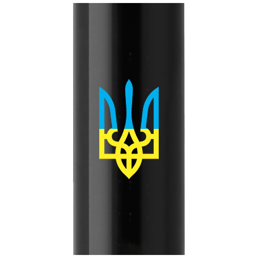 Ручка кулькова Parker IM 17 UKRAINE Black GT BP Тризуб син-жовт. + блокнот Parker + подар.упаковка GIFT24 (22032b24_T0016u) - изображение 5