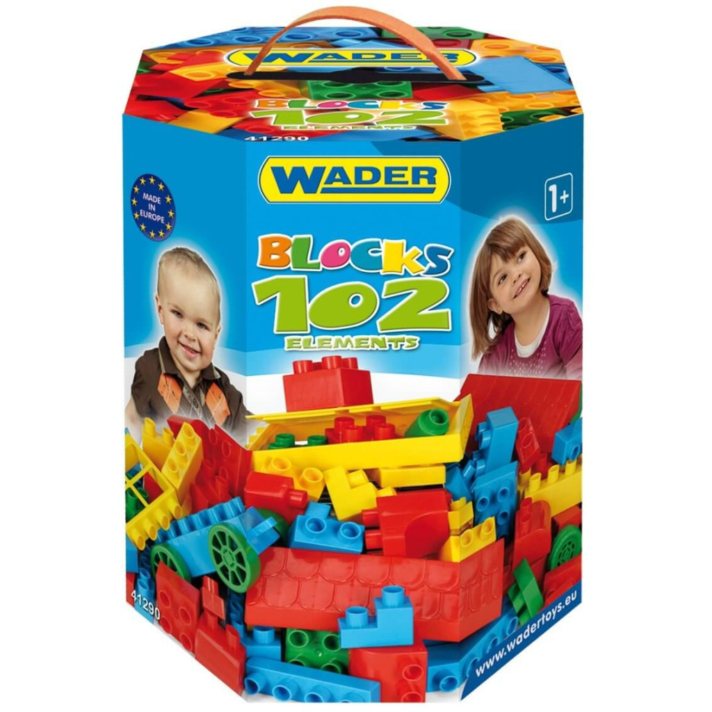 Конструктор Wader 102 елемента (41290) - зображення 1