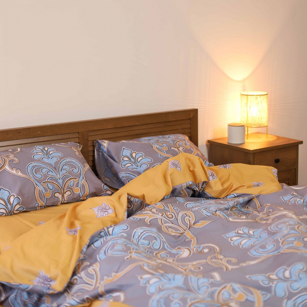 Постільна білизна Isleep двоспальна Сатин Twill 52 (52_dv_Isleep) - зображення 2