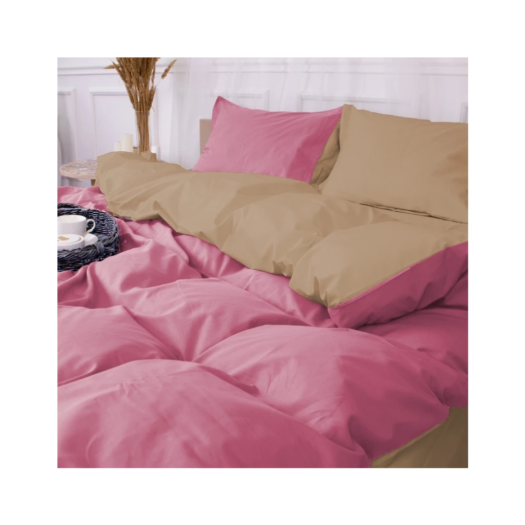 Постільна білизна MirSon Poplin Line 015 + 041 Honey 110x140 (2200006277743) - изображение 3