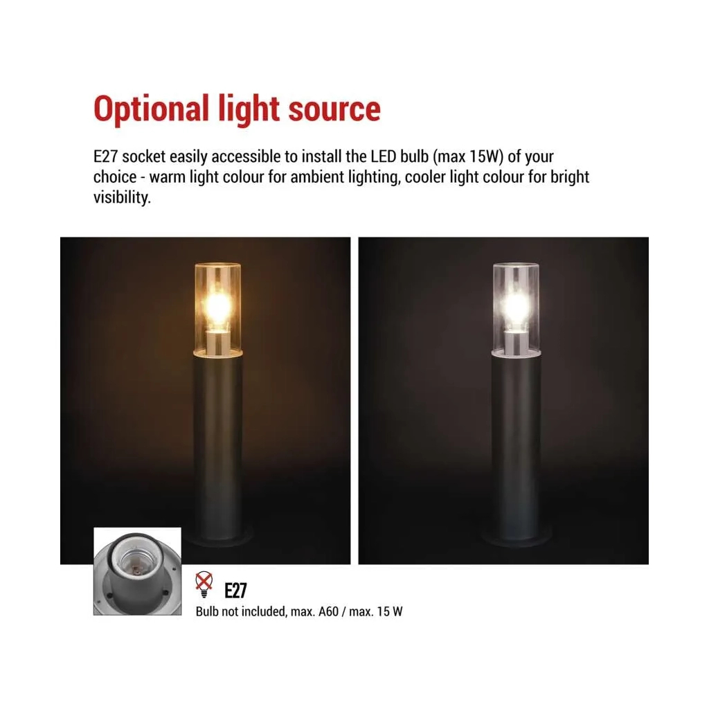 Світильник EMOS E27 15 Вт IP44 (ZGC0A0P) - picture 12