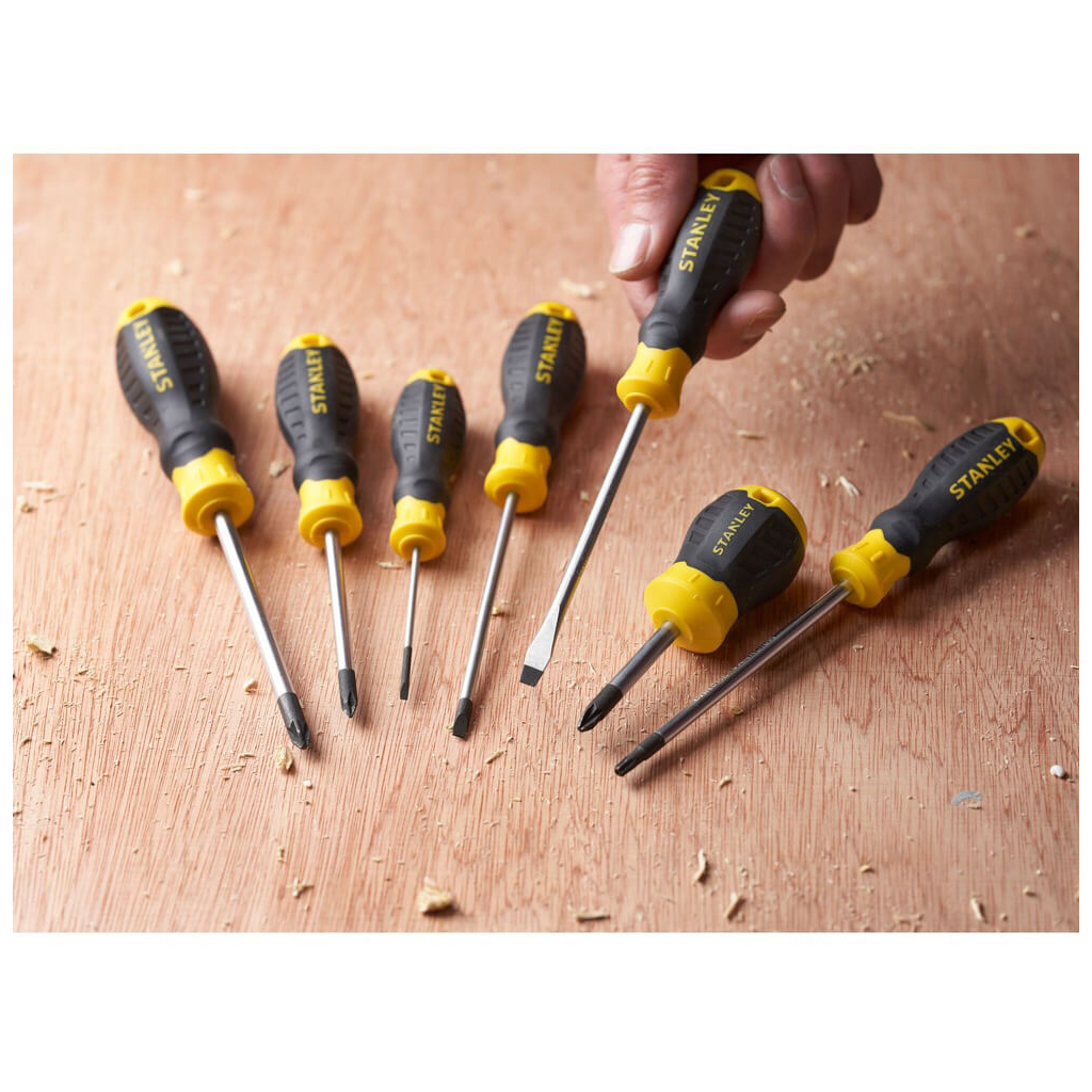 Викрутка Stanley Cushion Grip, SL 5.5x100мм, з жалом, що розширюється. (STHT16146-0) - зображення 5