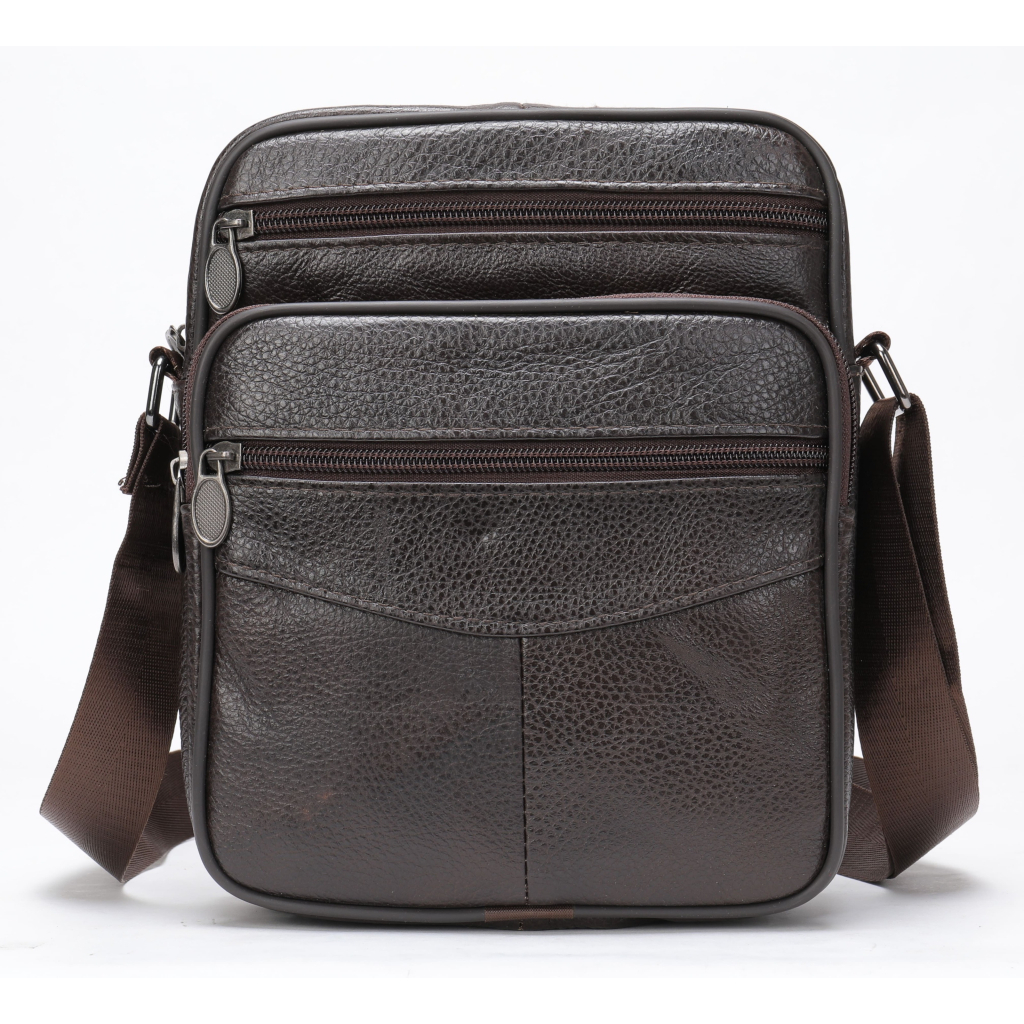 Сумка Vintage Шкіряна Коричнева (20346) - зображення 6