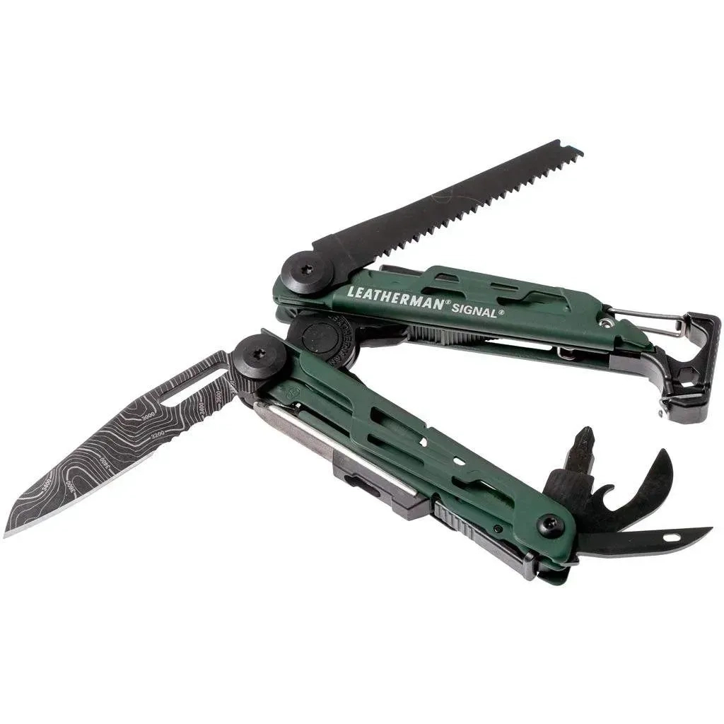 Мультитул Leatherman Signal Green Topo (832692) - зображення 6