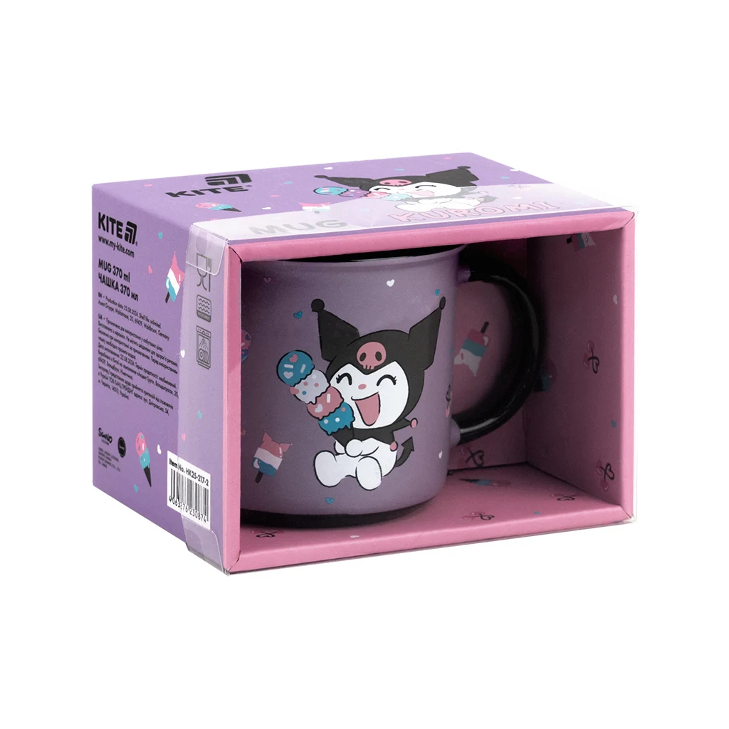 Чашка Kite Kuromi 370 мл, HK-2 (HK25-217-2) - зображення 3