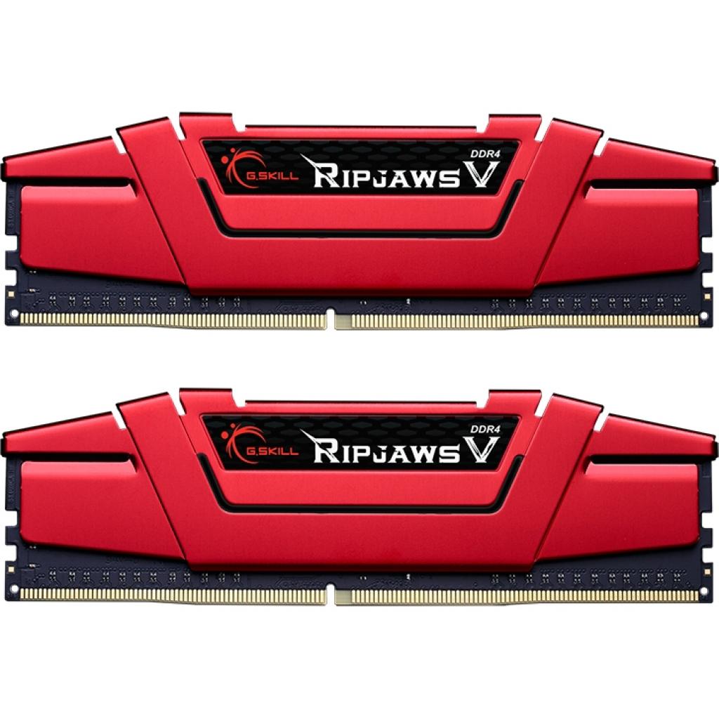 Модуль пам'яті для комп'ютера DDR4 32GB (2x16GB) 3600 MHz Ripjaws V G.Skill (F4-3600C19D-32GVRB) - зображення 1