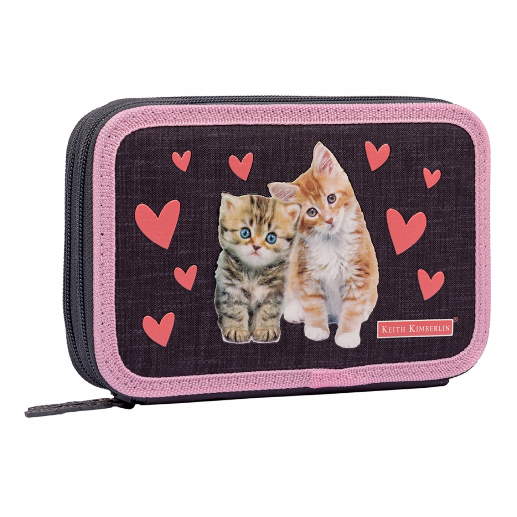 Пенал 1 вересня Keith Kimberlin HP-01 подвійний (532965) - зображення 1