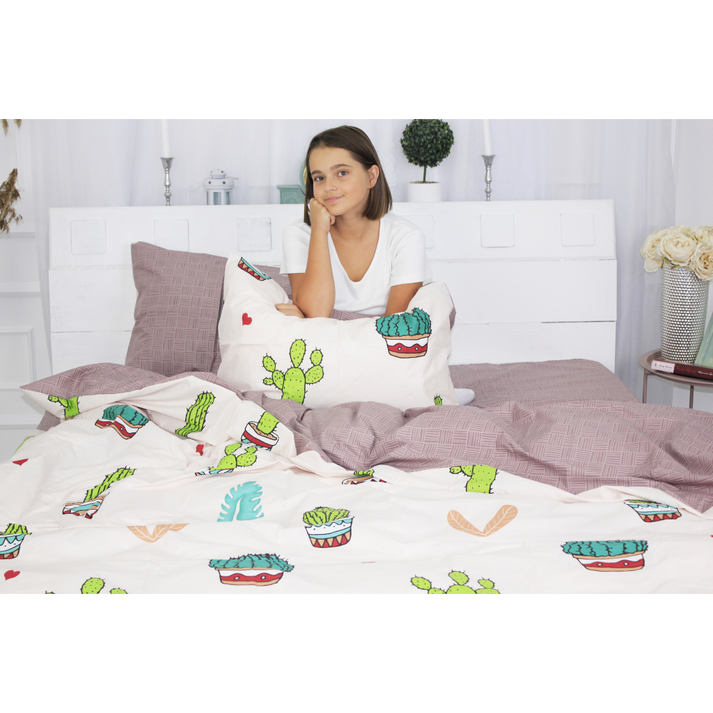 Постільна білизна MirSon Бязь Premium 17-0381 Nantes King Size (2200002741804) - зображення 5