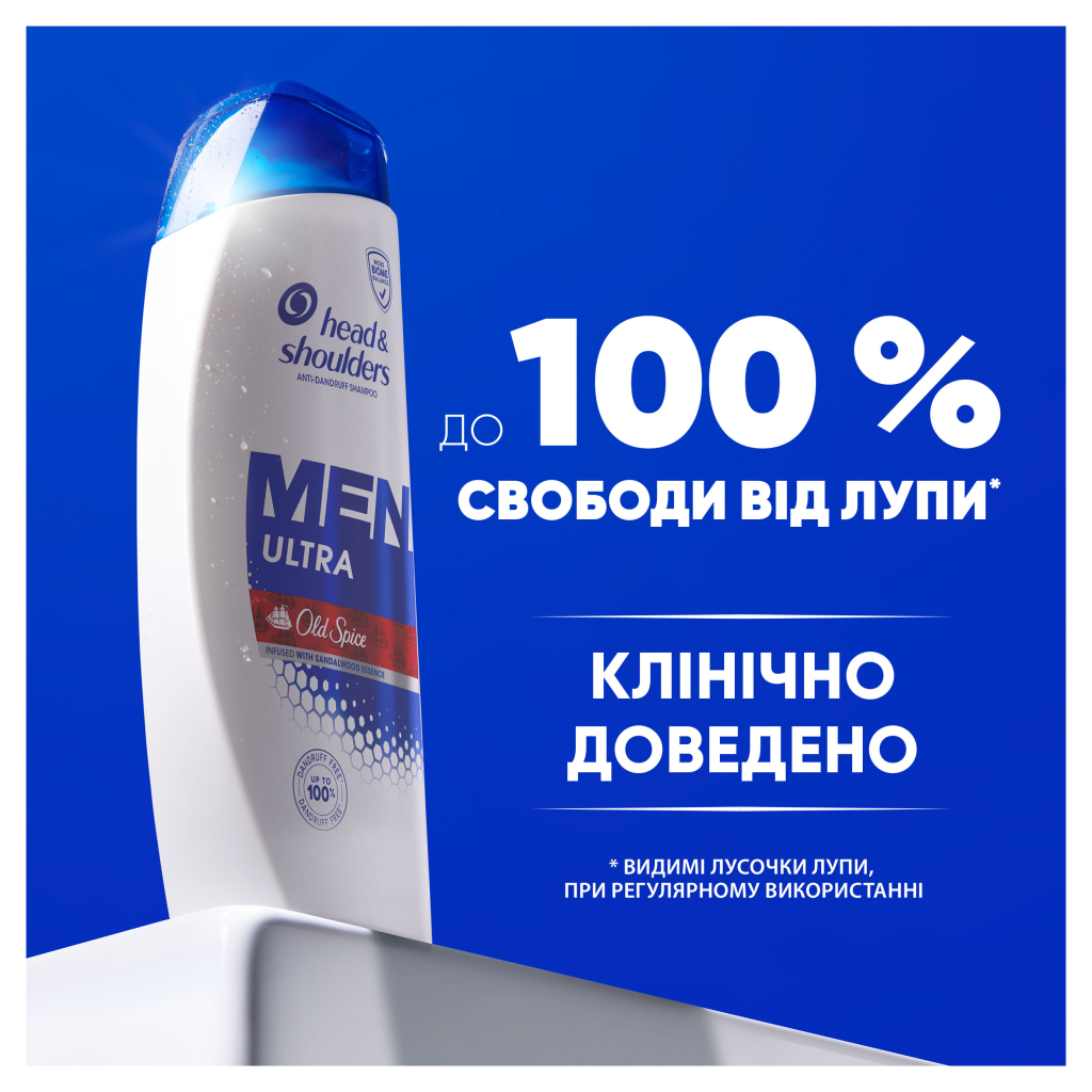 Шампунь Head & Shoulders Men Ultra Проти лупи З ароматом Old Spice 800 мл (8700216658317) - зображення 7
