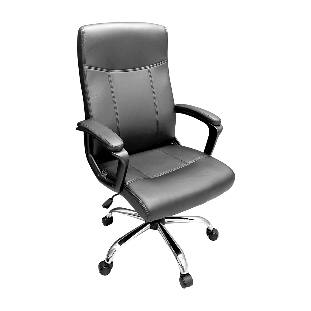 Офісне крісло Richman Форте Хром M-1 (Tilt) Чорна (R00000042755) - зображення 1