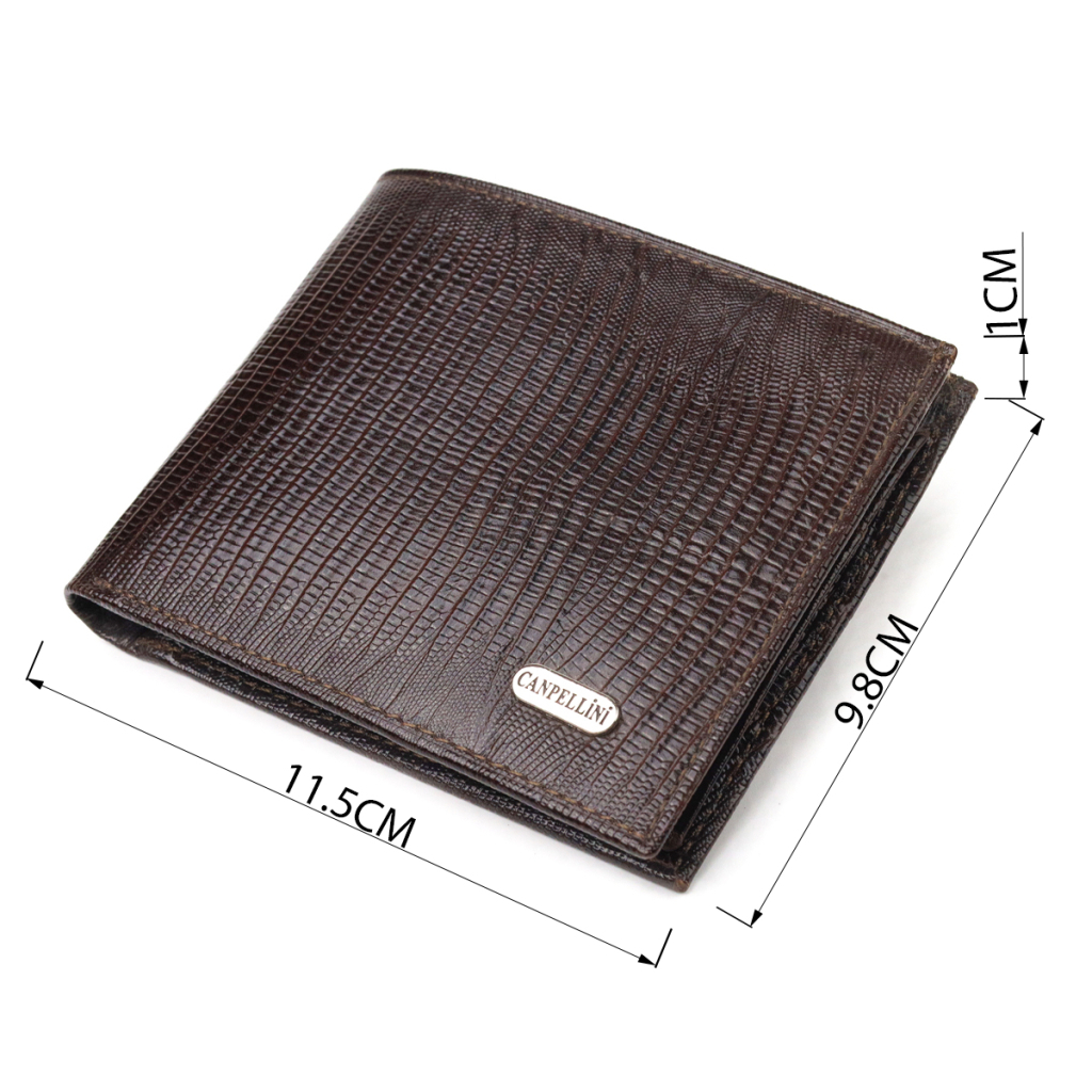 Гаманець Canpellini З натуральної шкіри Коричневий (21585) - зображення 3