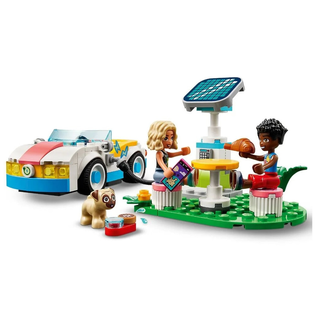 Конструктор LEGO Friends Електромобіль і зарядний пристрій 170 деталей (42609) - зображення 6