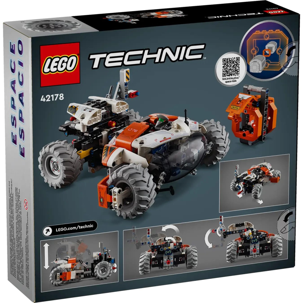 Конструктор LEGO Technic Космічний колісний навантажувач LT78 435 деталей (42178) - зображення 9